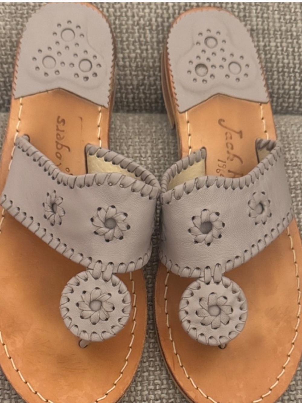 Jack, Rogers Gray slip on sandal women’s size 7
